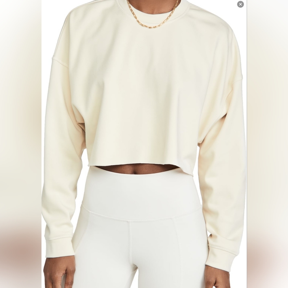 WeWoreWhat Active cropped sweatshirt